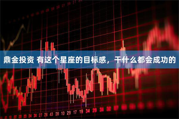 鼎金投资 有这个星座的目标感，干什么都会成功的
