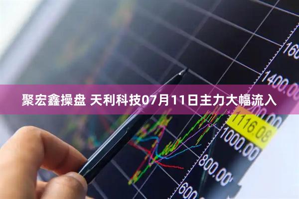 聚宏鑫操盘 天利科技07月11日主力大幅流入