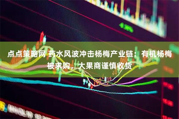 点点策略网 药水风波冲击杨梅产业链：有机杨梅被求购，大果商谨慎收货